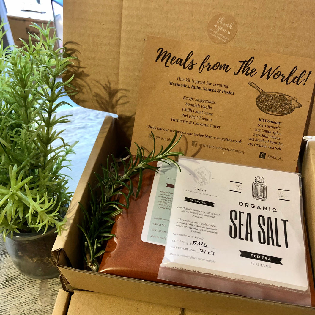 MEALS FROM THE WORLD - LETTERBOX CREATIVE KIT
